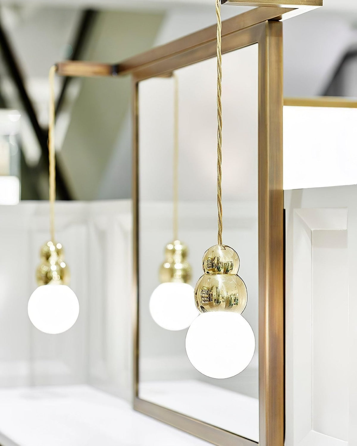 Cin aplique de pared Ball Series de vidrio