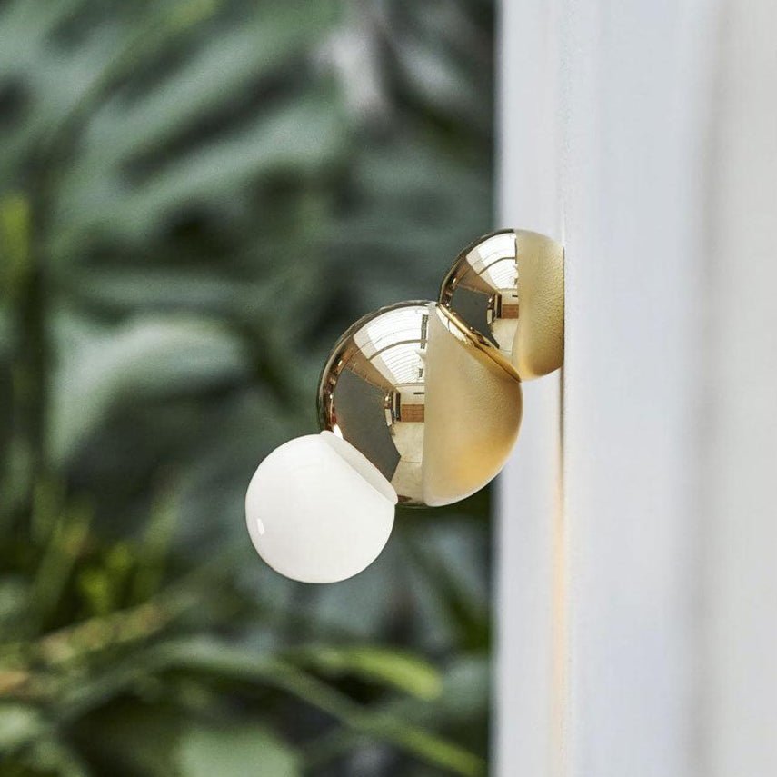 Oshaen aplique de pared moderno minimalista con bola