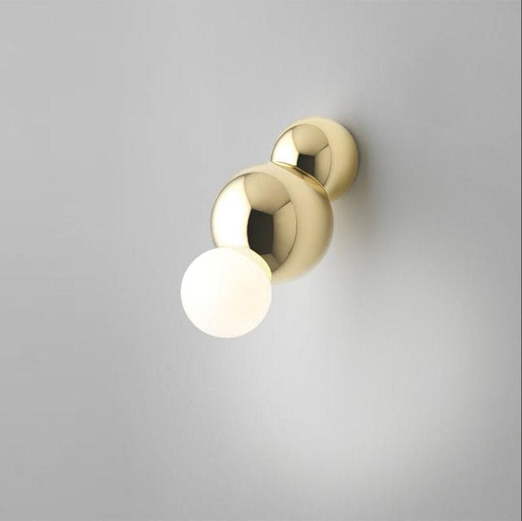 Oshaen aplique de pared moderno minimalista con bola