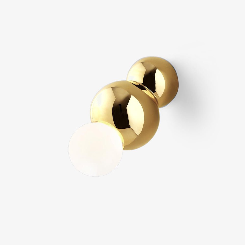 Oshaen aplique de pared moderno minimalista con bola