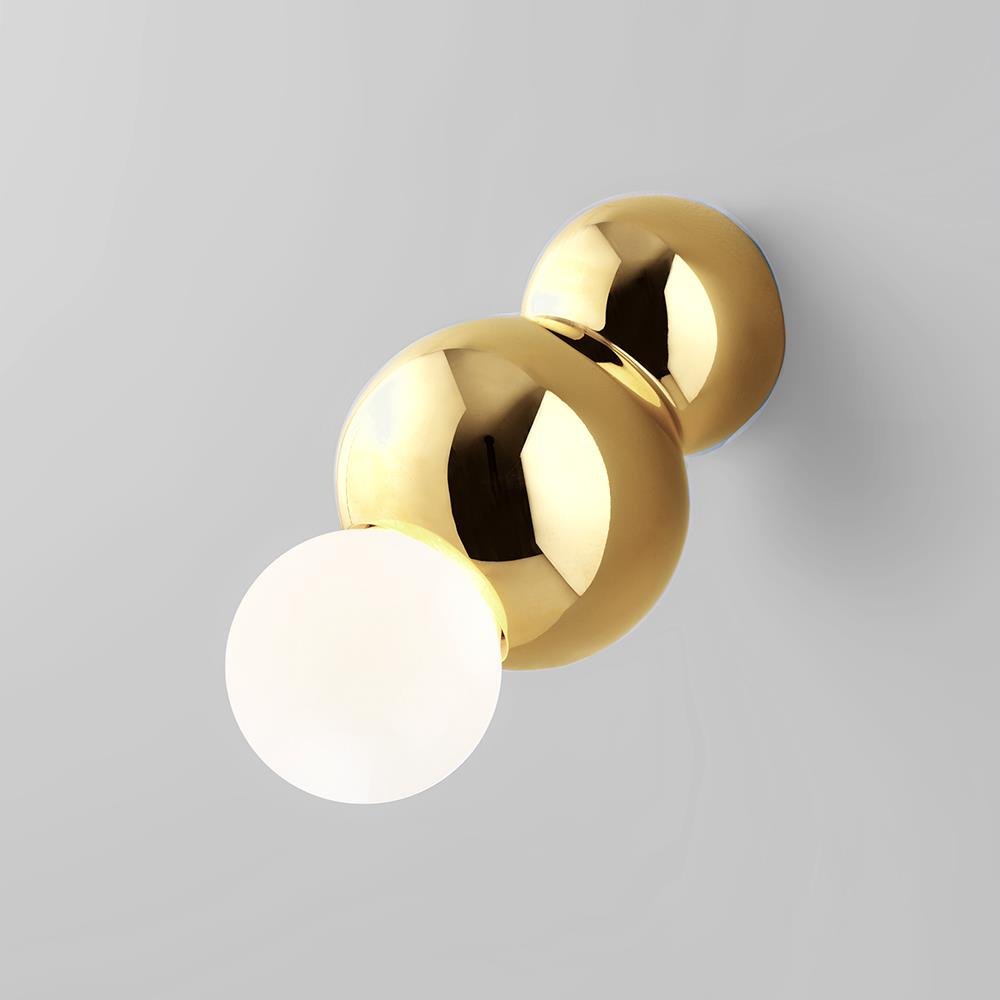 Oshaen aplique de pared moderno minimalista con bola