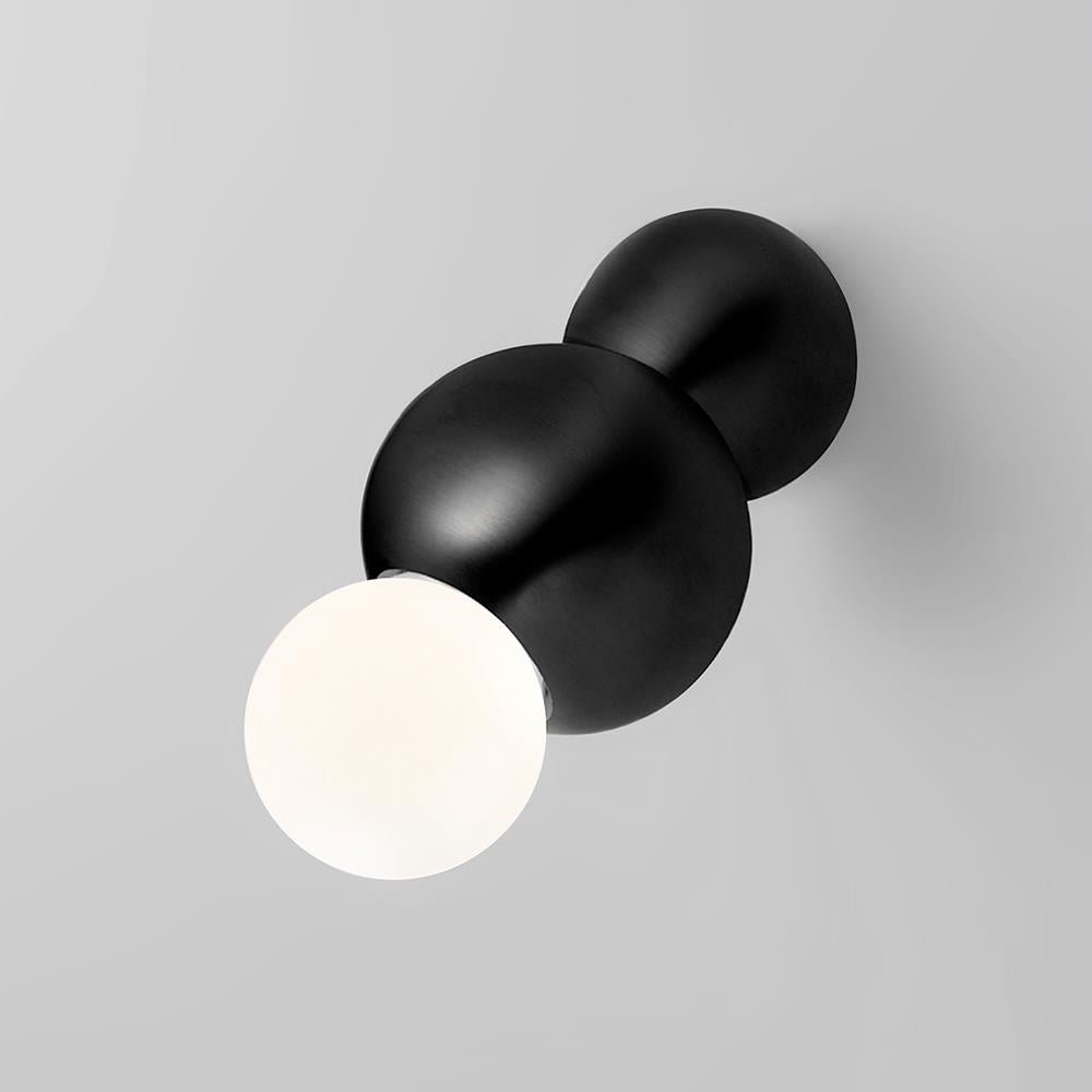 Oshaen aplique de pared moderno minimalista con bola