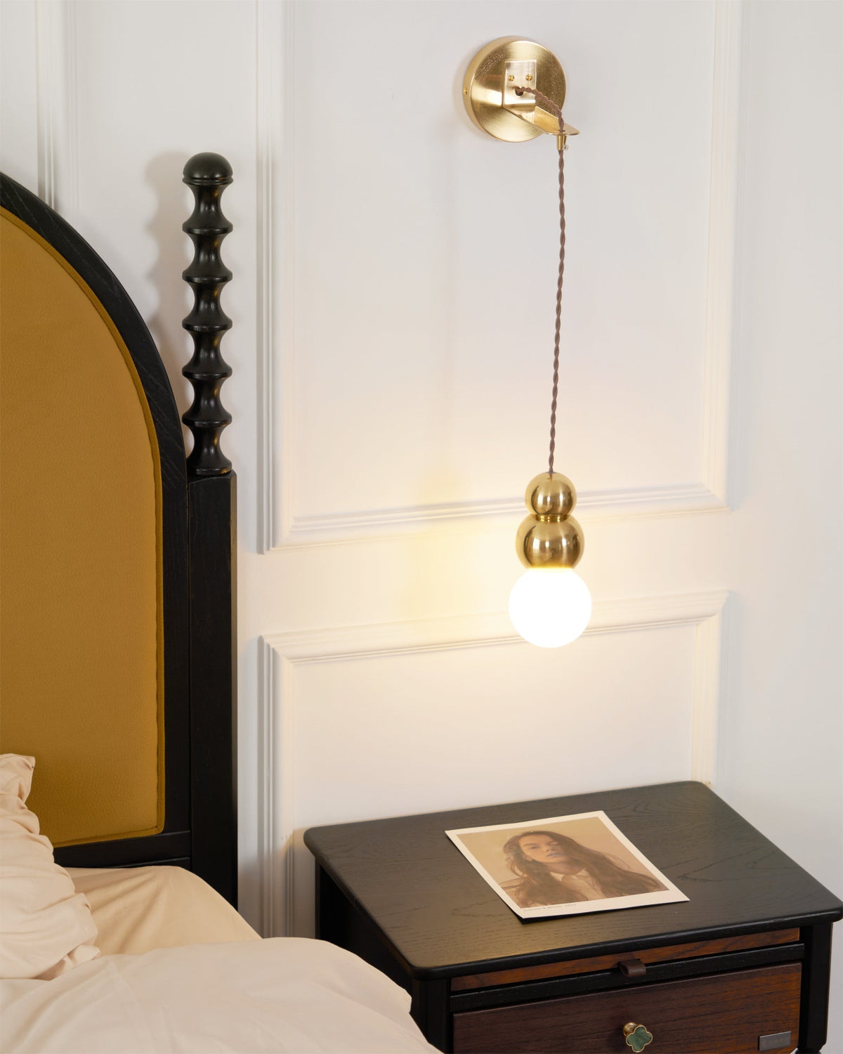 Cin aplique de pared Ball Series de vidrio