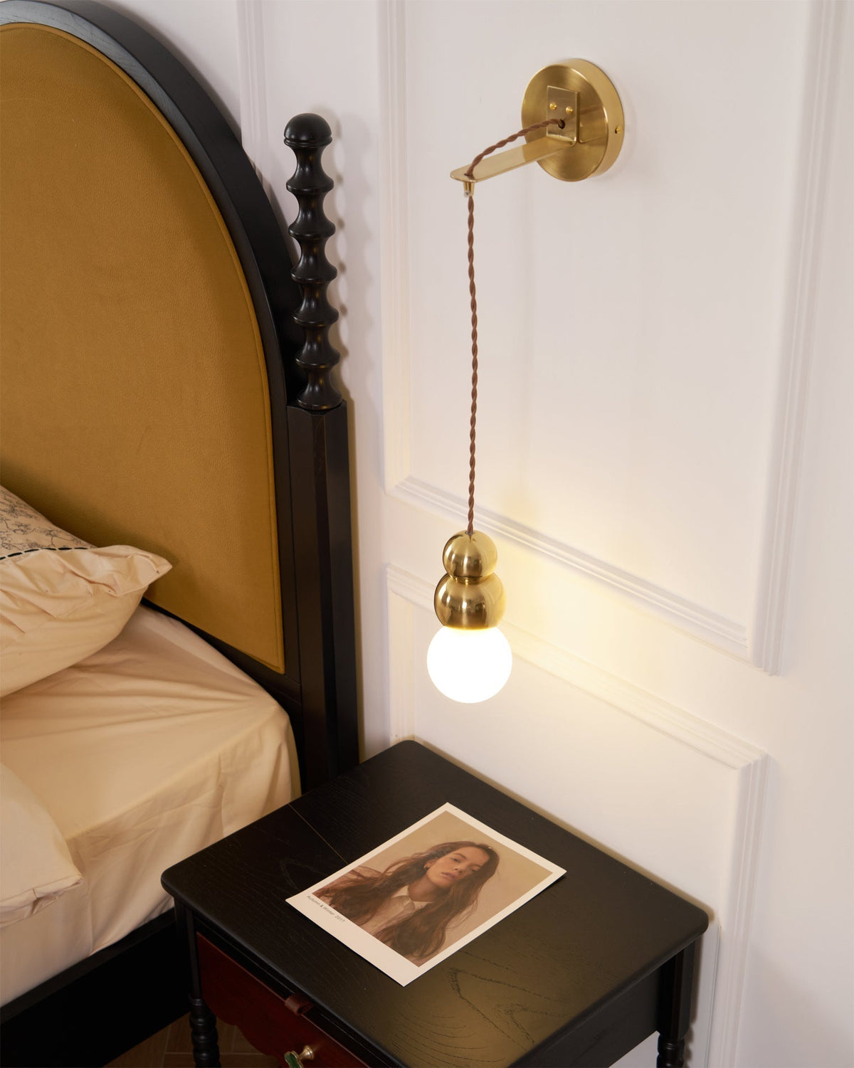 Cin aplique de pared Ball Series de vidrio