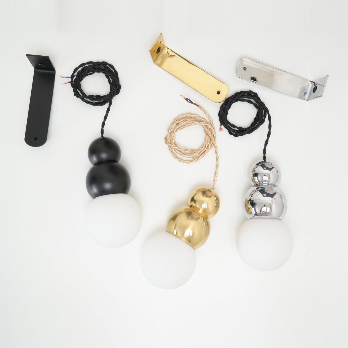 Cin aplique de pared Ball Series de vidrio