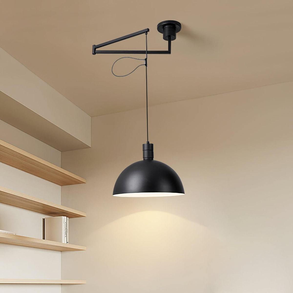 Emino Lámpara Colgante Ajustable Moderno Cúpula Pantalla