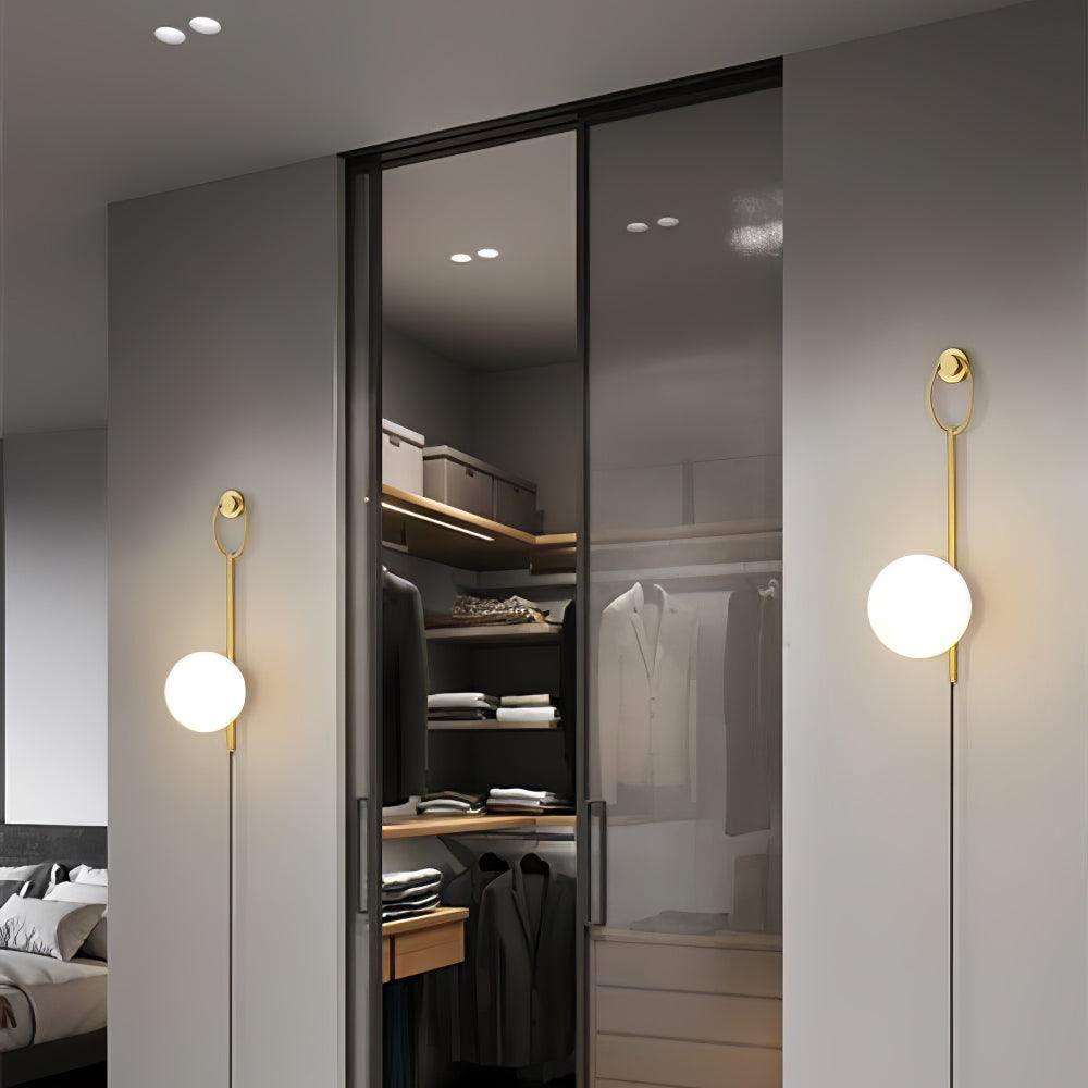Selaella aplique de pared minimalista