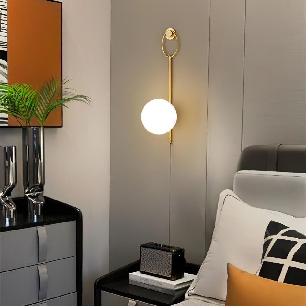 Selaella aplique de pared minimalista