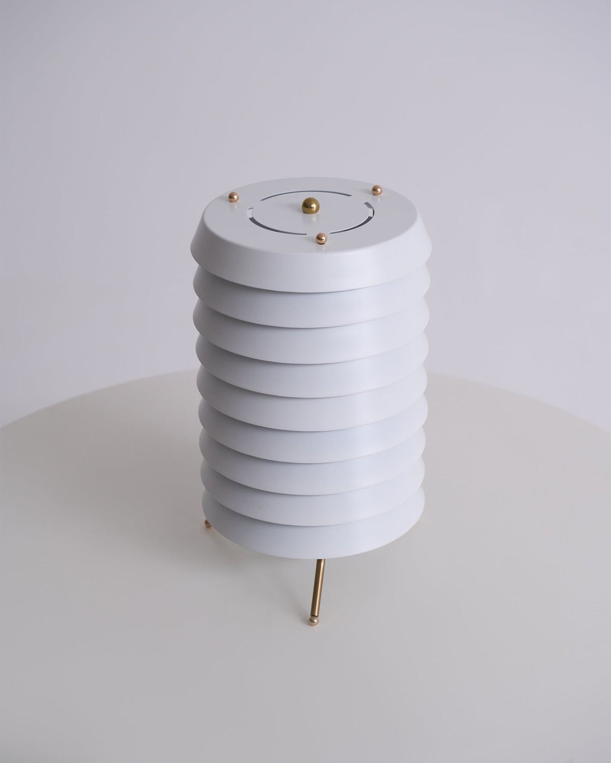 Orelelette lámpara de mesa Lattice escandinava