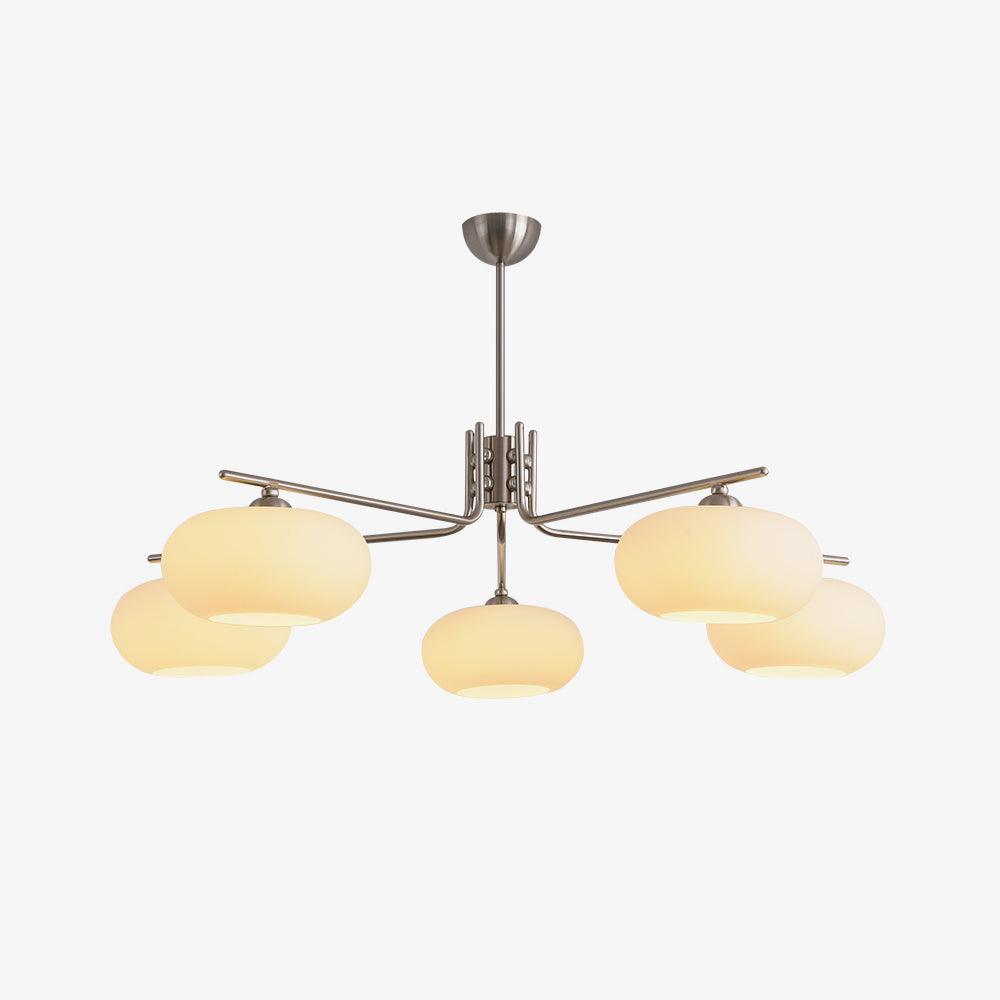 Deloz lámpara de araña Industrial 5-Luces moderna