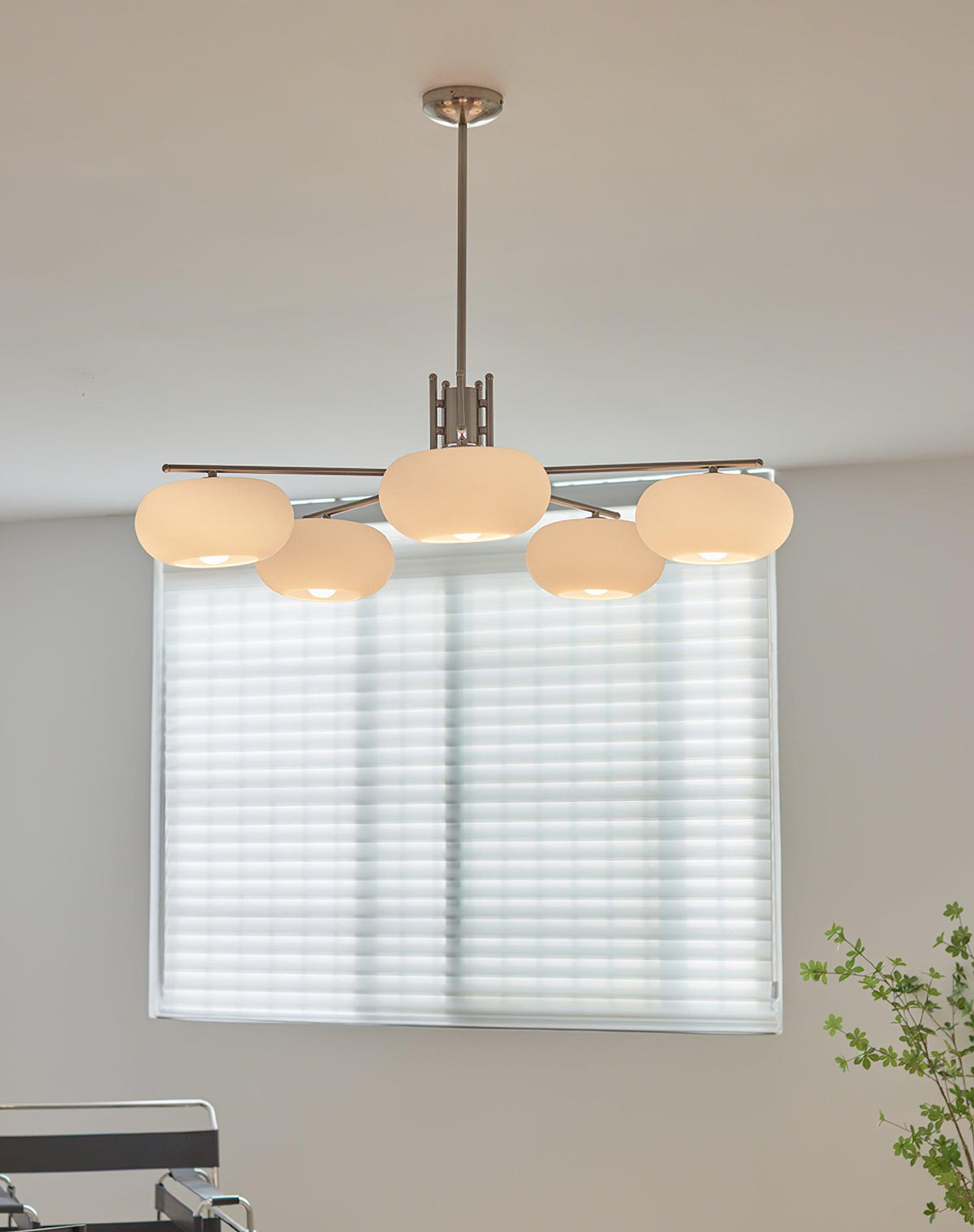 Deloz lámpara de araña Industrial 5-Luces moderna