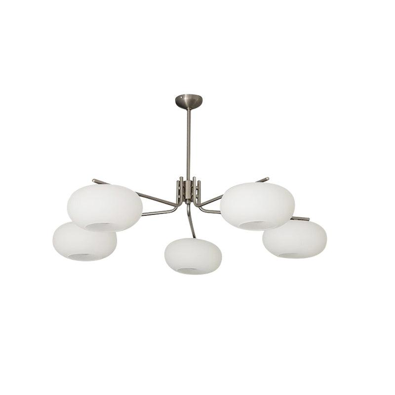 Deloz lámpara de araña Industrial 5-Luces moderna