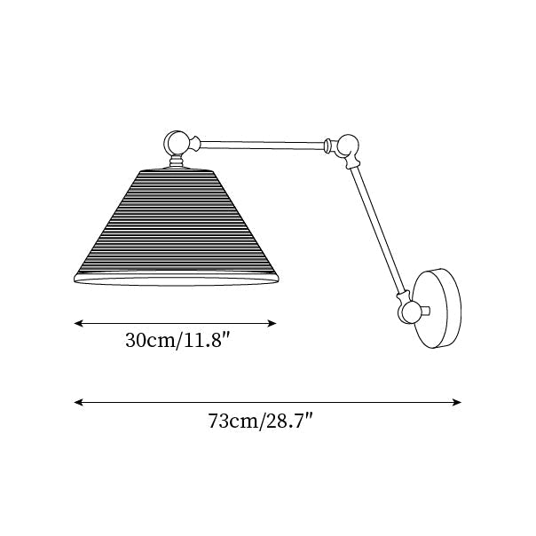 Norenira aplique de pared