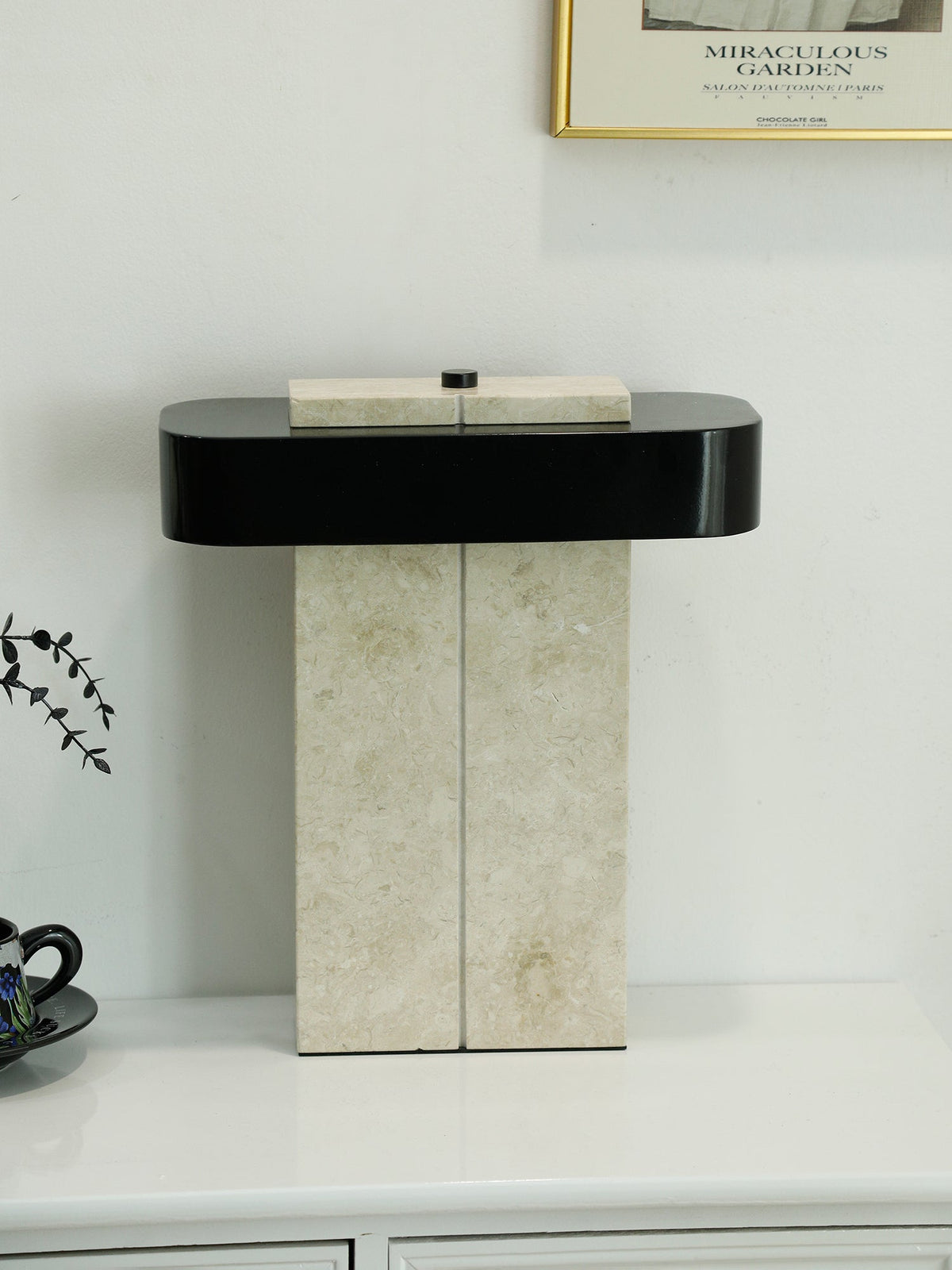Abram lámpara de mesa moderna de mármol