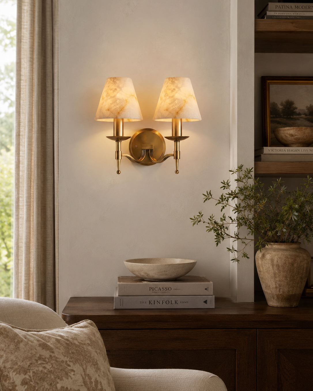 Aplique de pared Opal