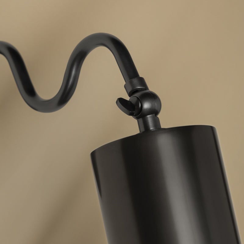 Vatnuvyu aplique de pared moderno minimalista de tela y metal