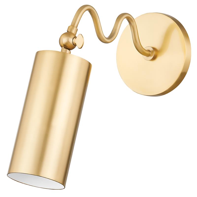Vatnuvyu aplique de pared moderno minimalista de tela y metal