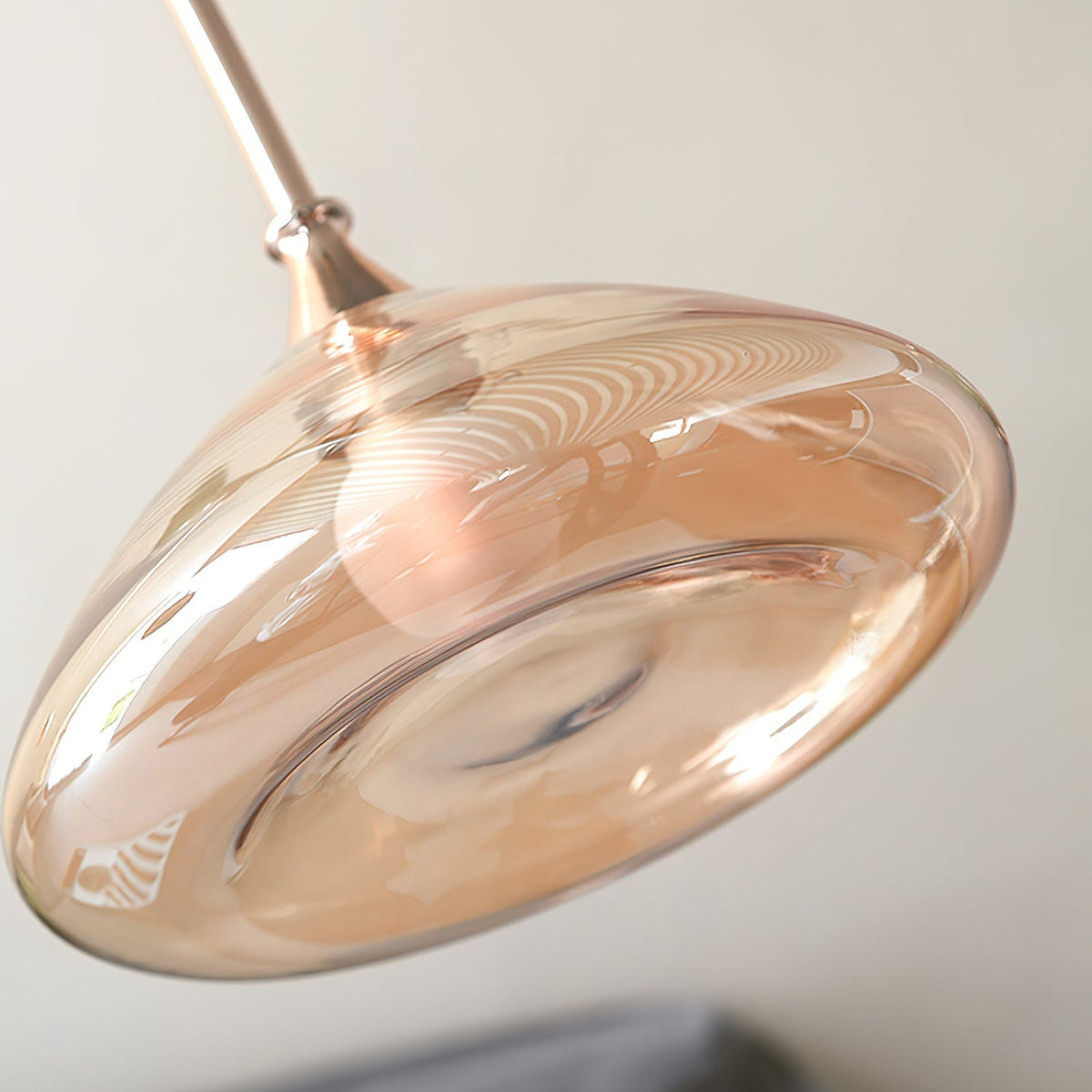 Soraian lámpara de araña verde Sci-Fi elegante