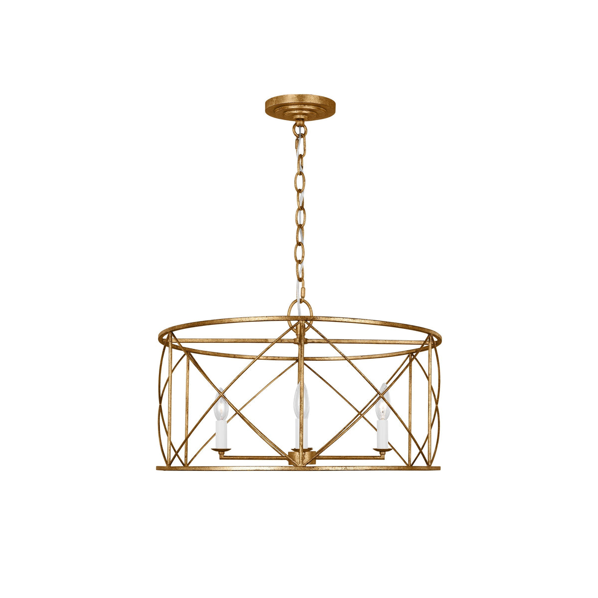 Waegnuvyu lámpara de araña moderna minimalista vintage industrial de metal con farol