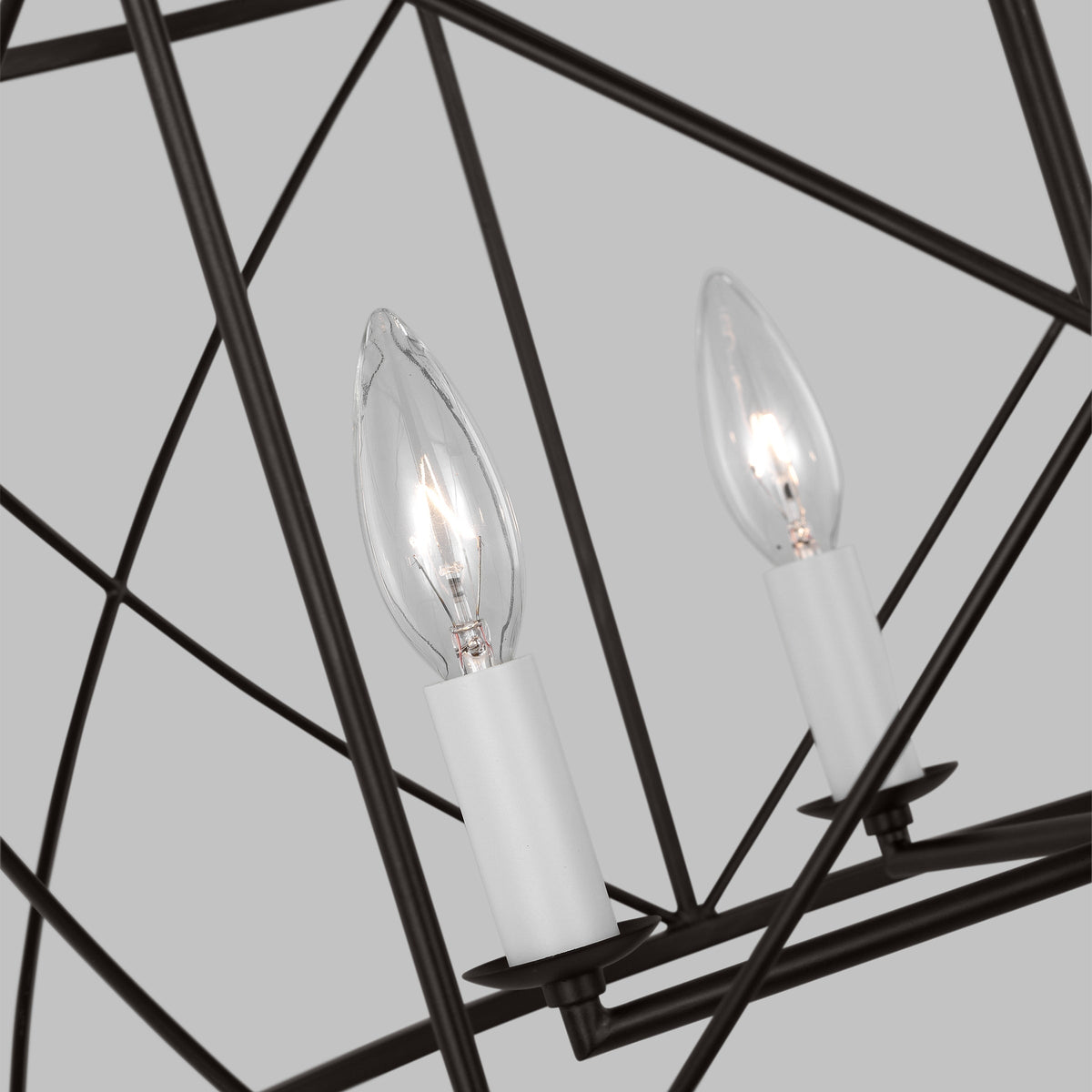 Waegnuvyu lámpara de araña moderna minimalista vintage industrial de metal con farol