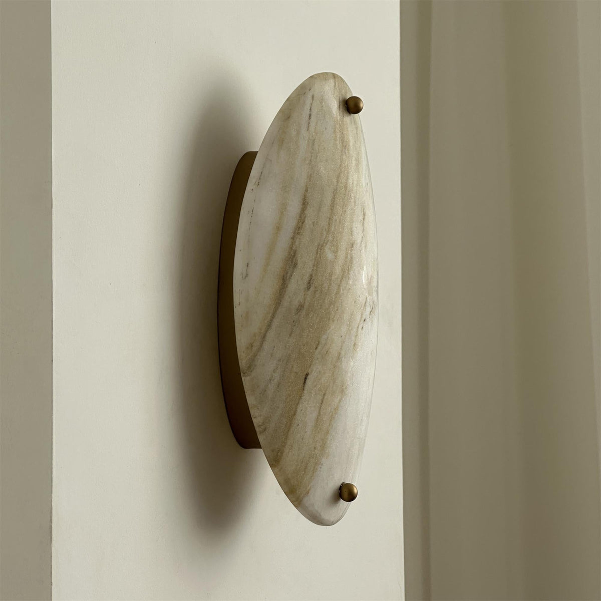 Kovex aplique de pared moderno minimalista de mármol