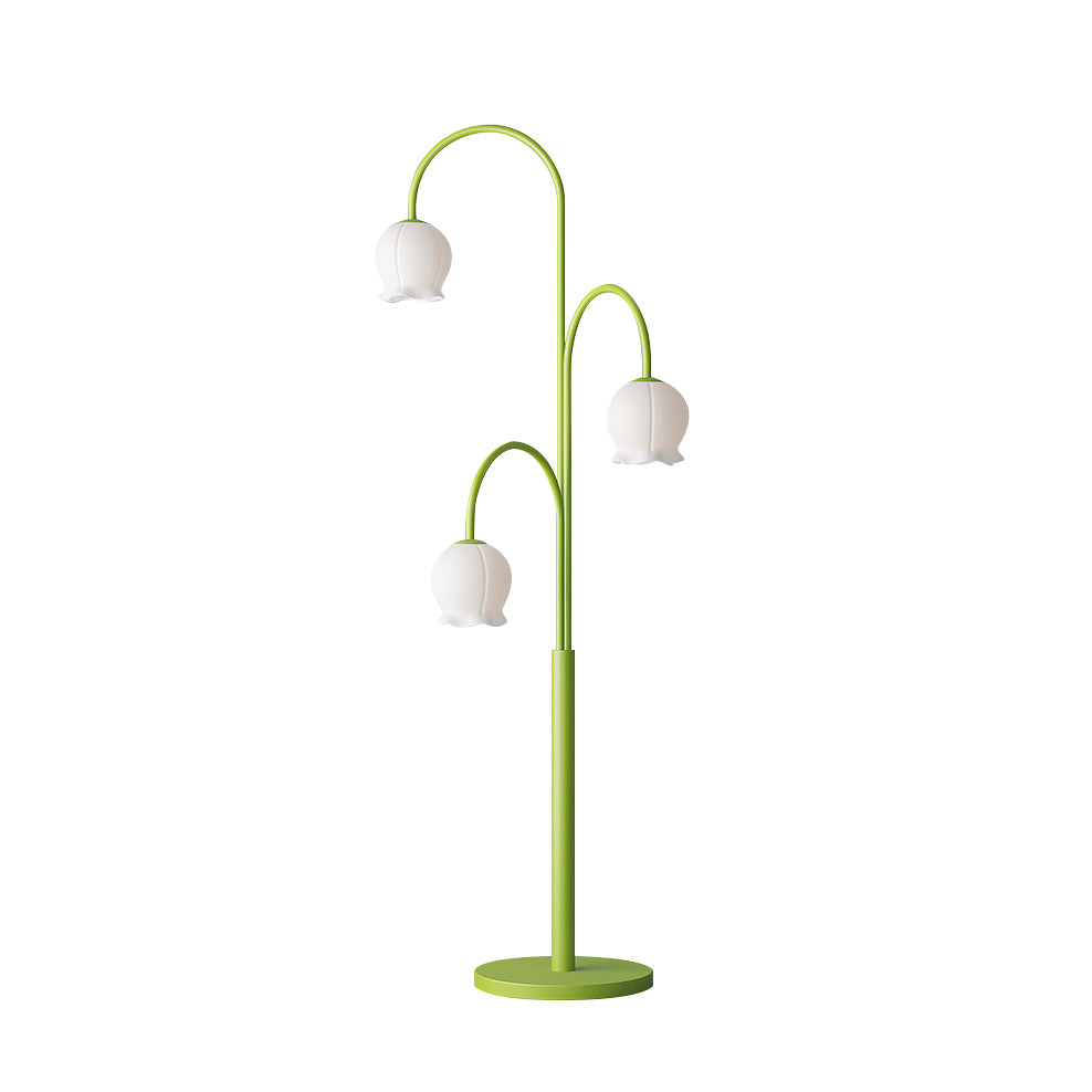 Lilic lámpara de pie Orchid