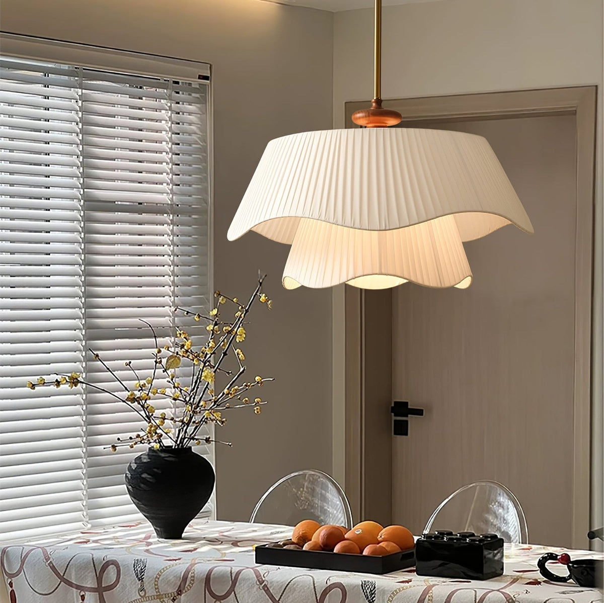 Novenq lámpara colgante Premium elegancia de madera