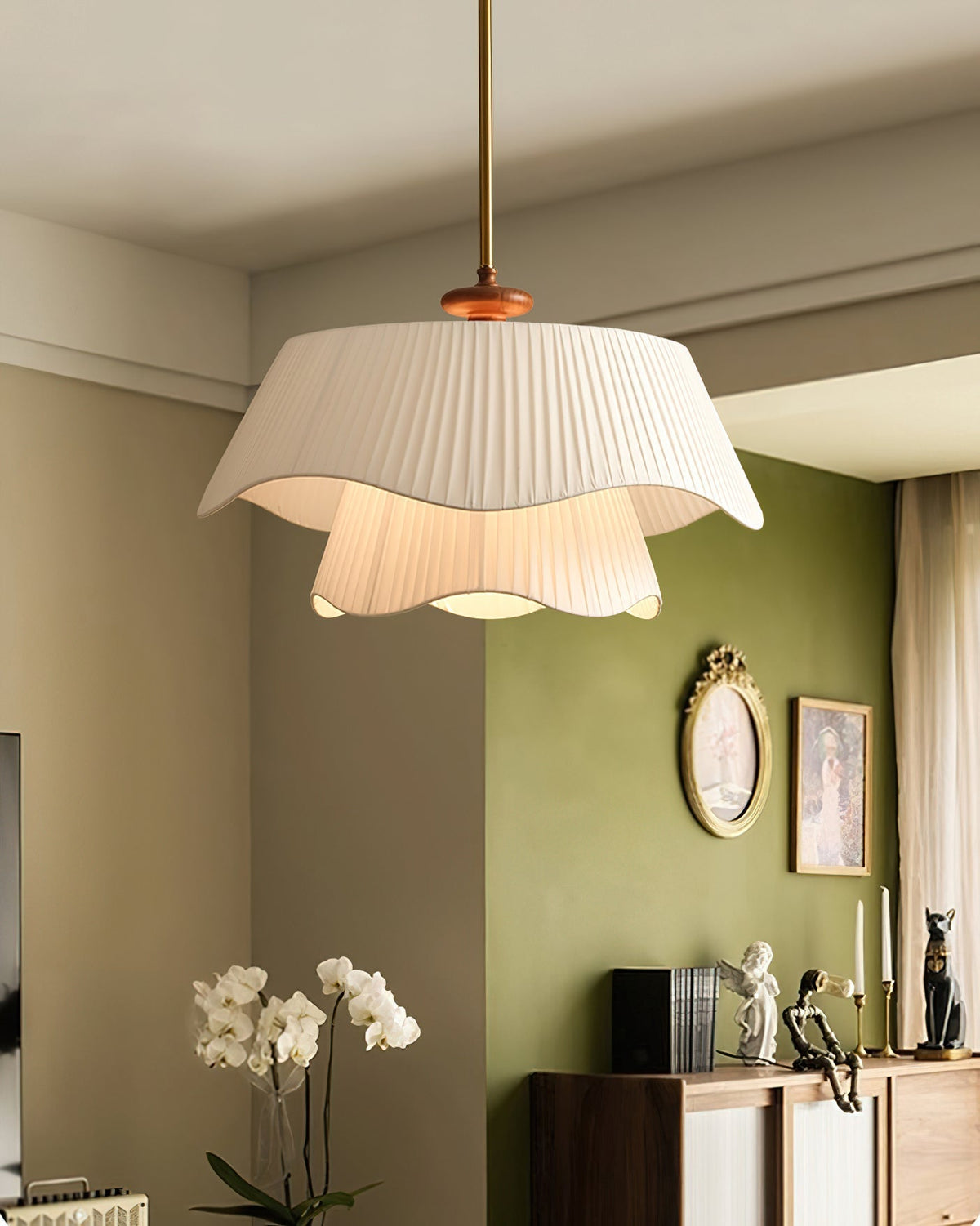 Novenq lámpara colgante Premium elegancia de madera