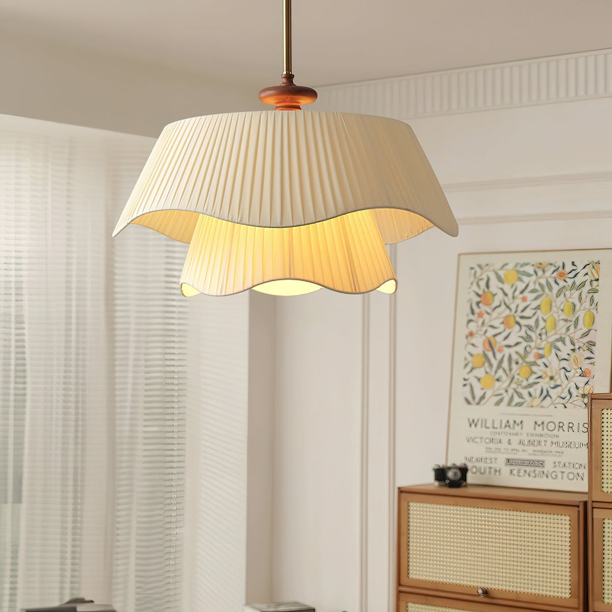 Novenq lámpara colgante Premium elegancia de madera