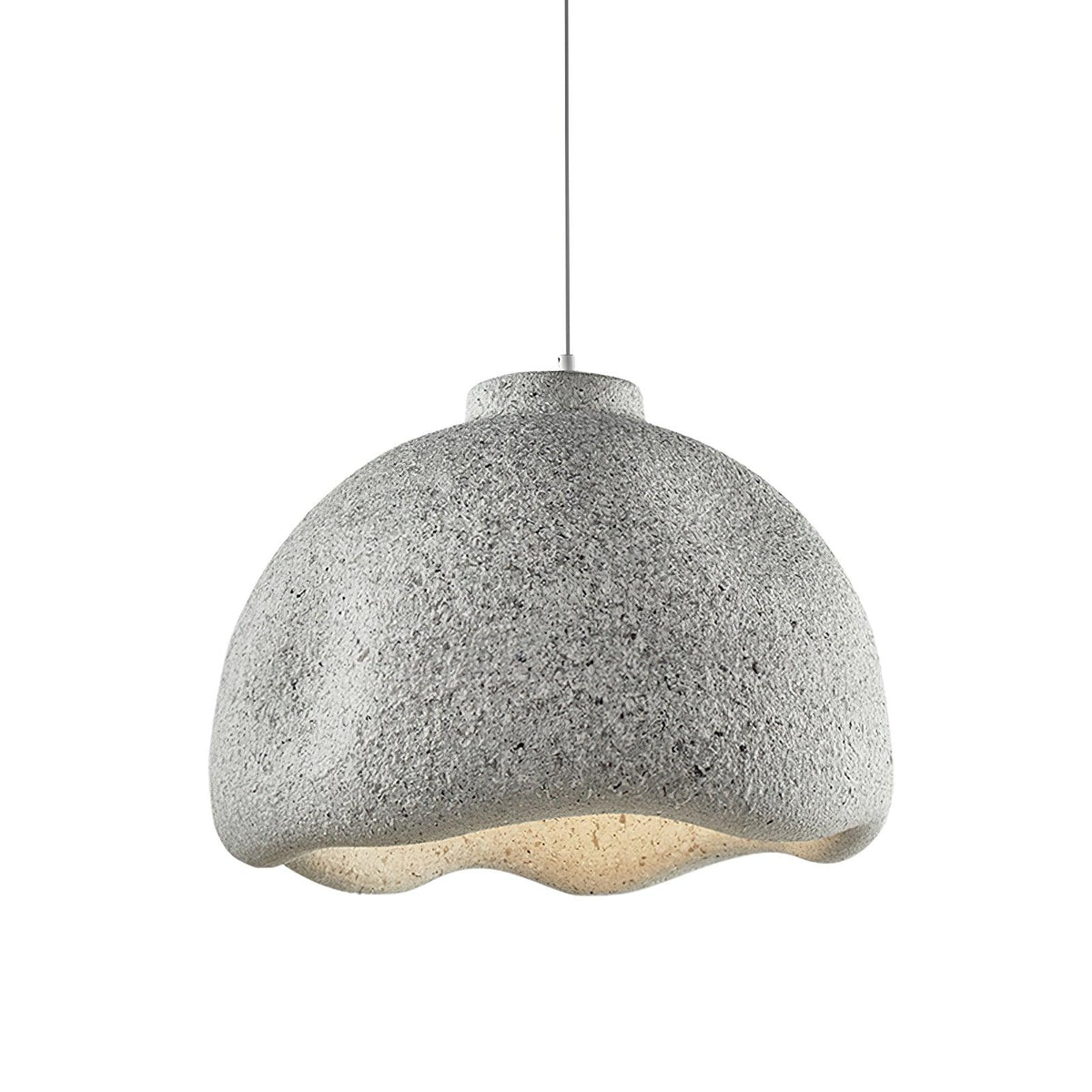 Eirian lámpara colgante Bells con textura moteada