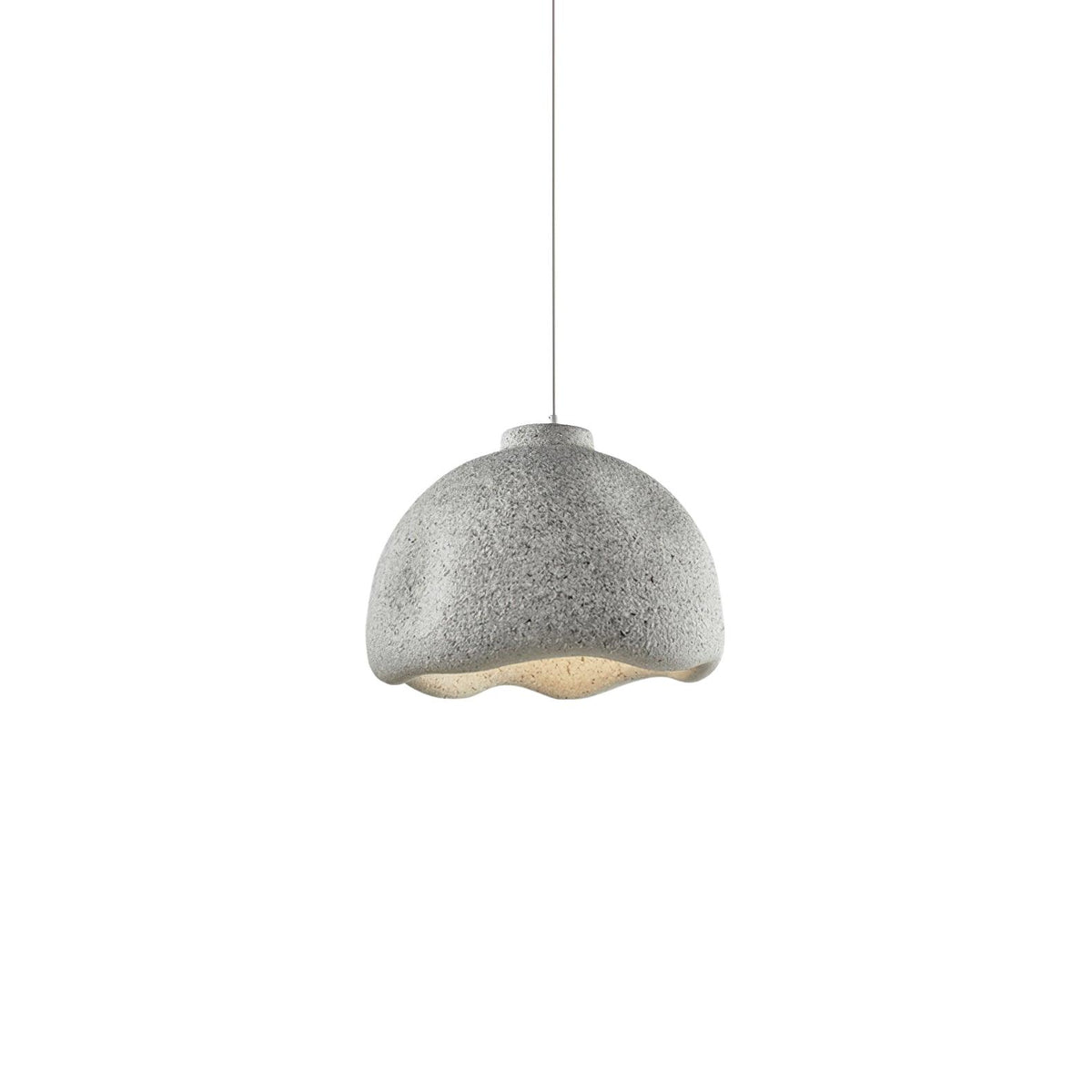 Eirian lámpara colgante Bells con textura moteada