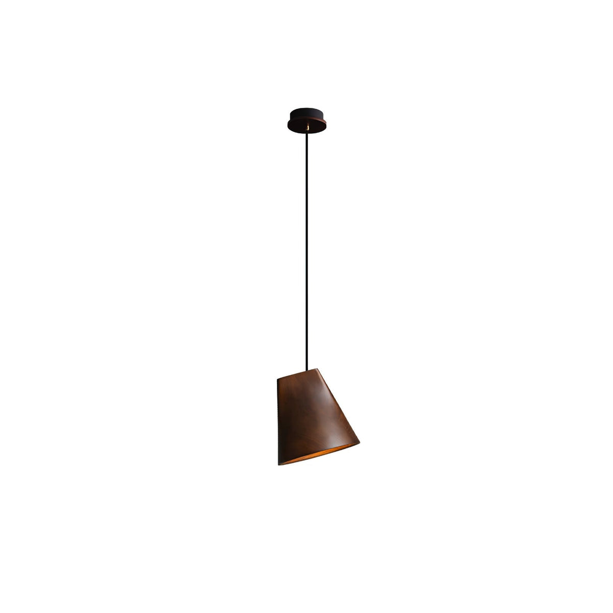 Ivarara lámpara colgante asimétrica de madera