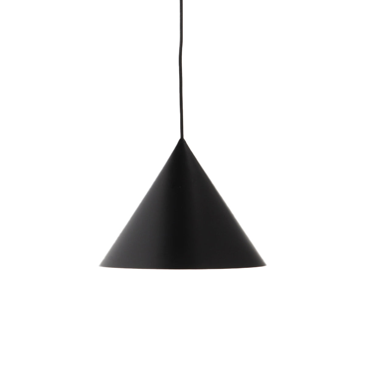 Caeluvyu lámpara colgante moderna minimalista de metal oscuro
