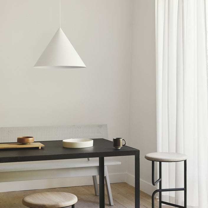 Caeluvyu lámpara colgante moderna minimalista de metal oscuro