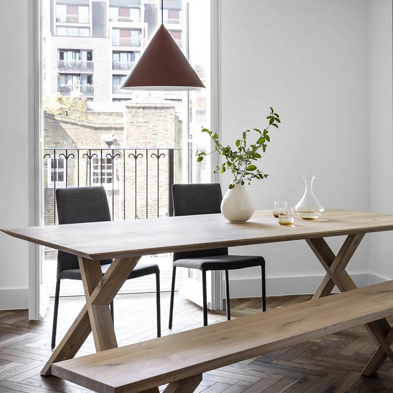 Caeluvyu lámpara colgante moderna minimalista de metal oscuro