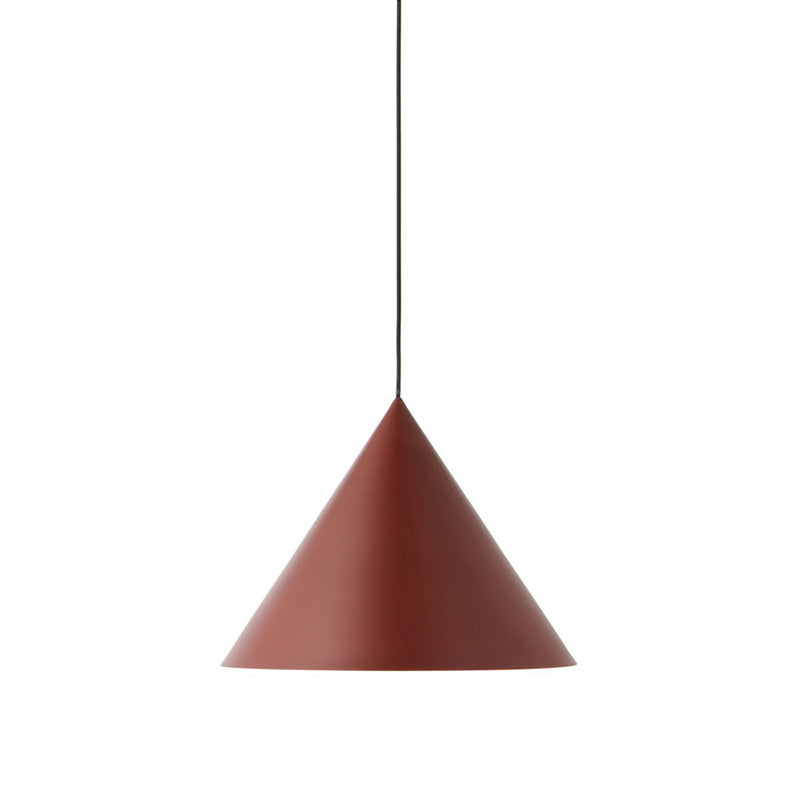 Caeluvyu lámpara colgante moderna minimalista de metal oscuro