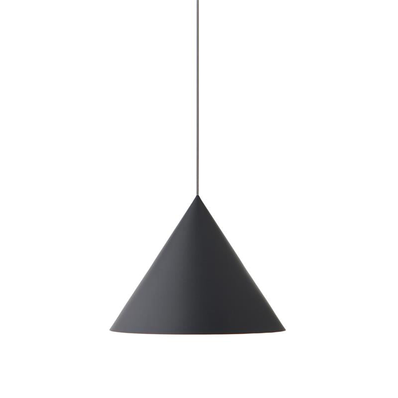 Caeluvyu lámpara colgante moderna minimalista de metal oscuro