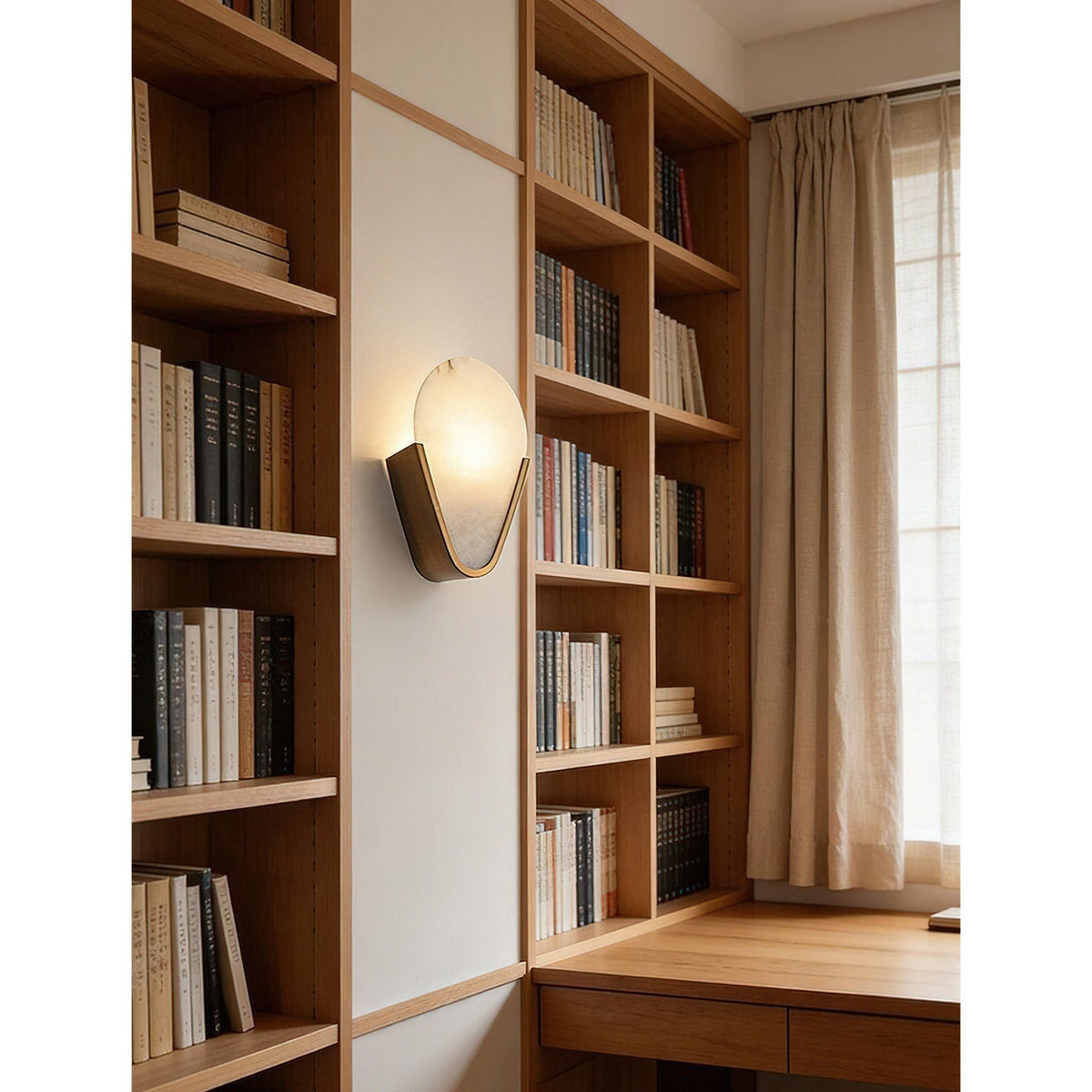 Bernina aplique de pared alabastro
