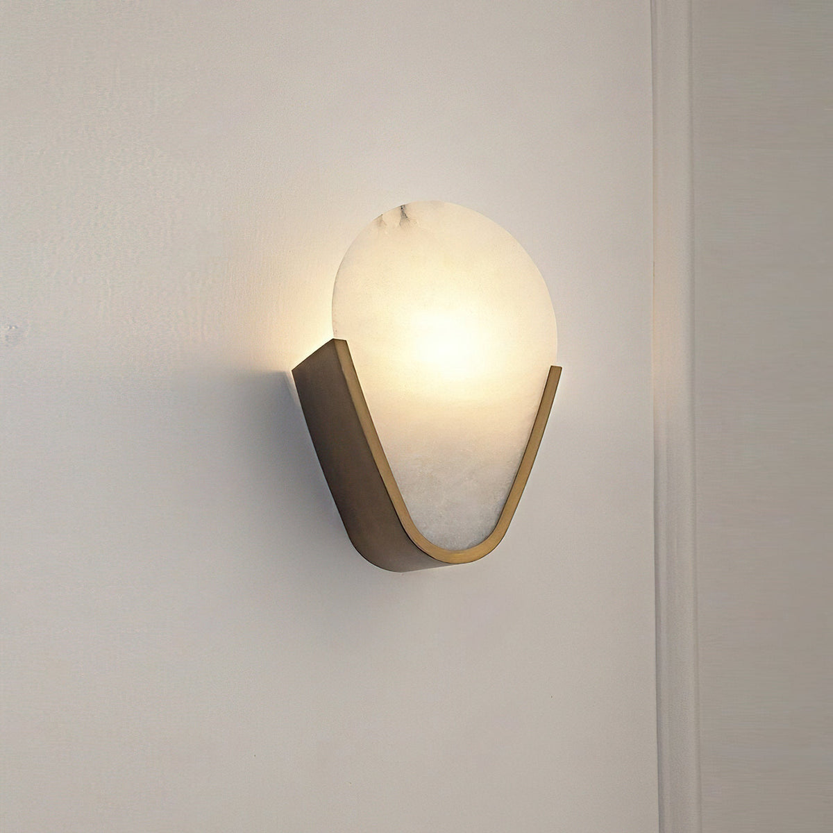 Bernina aplique de pared alabastro