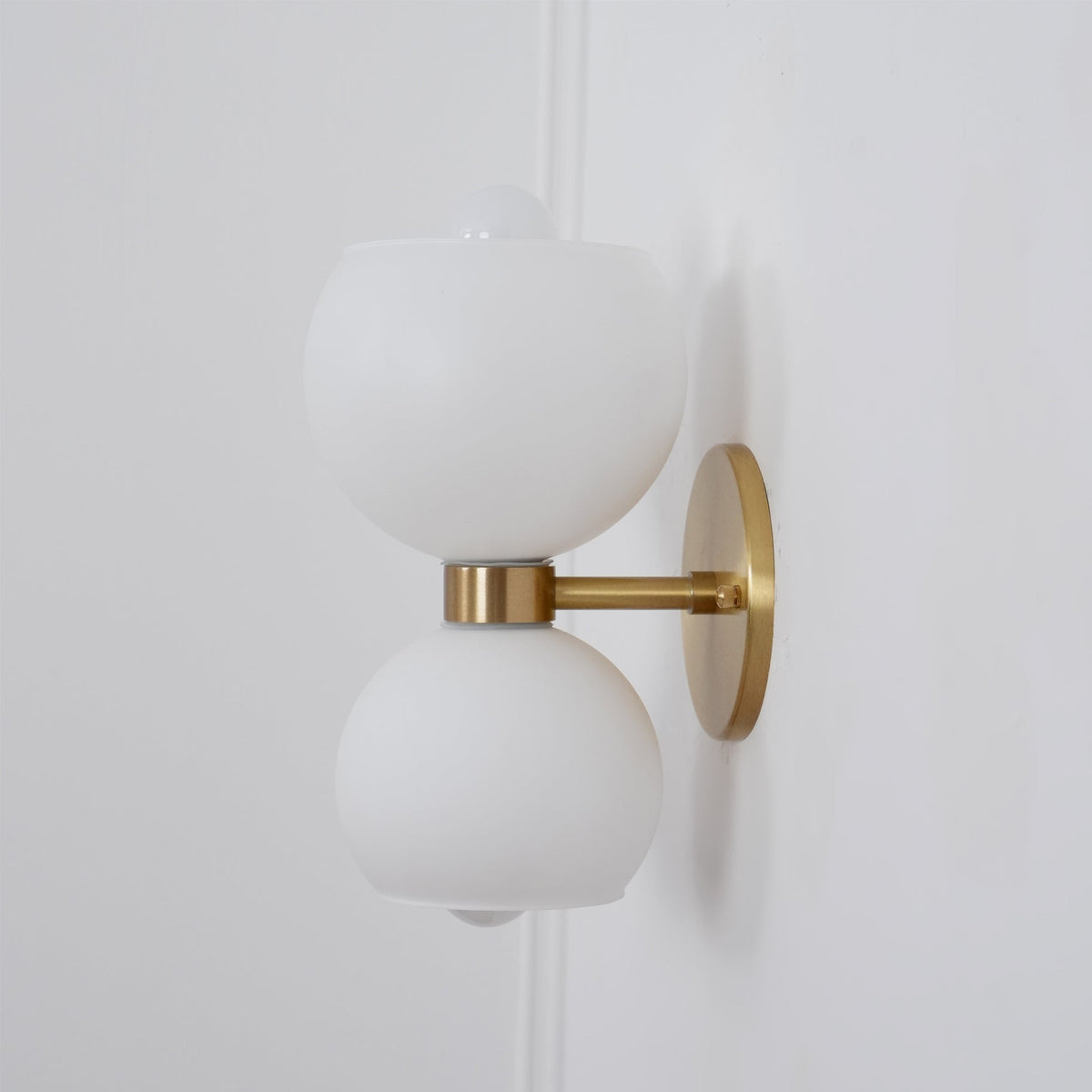 Avynion aplique de pared moderno nórdico de vidrio