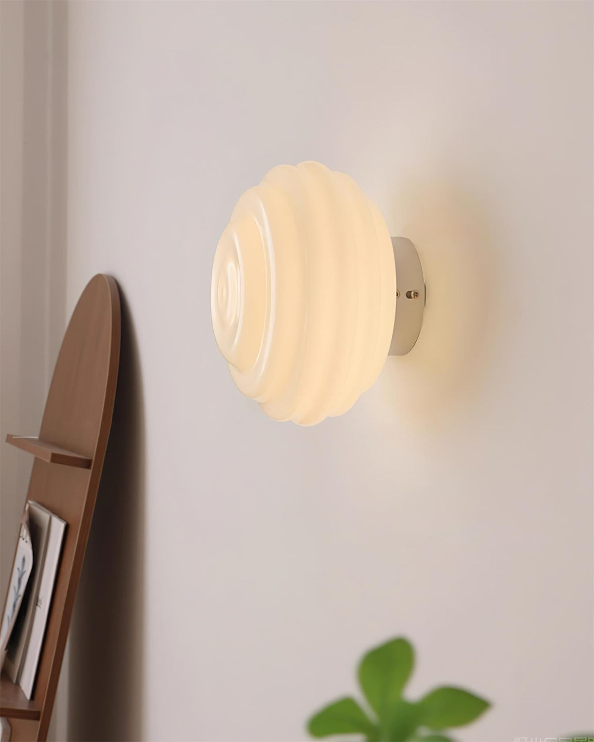 Celalelle aplique de pared de vidrio
