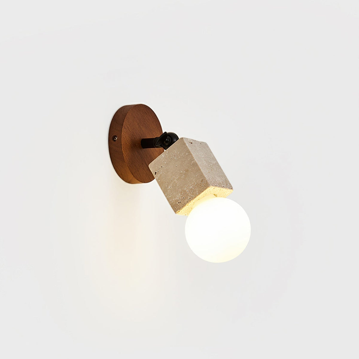 Tavaenne aplique de pared travertino madera
