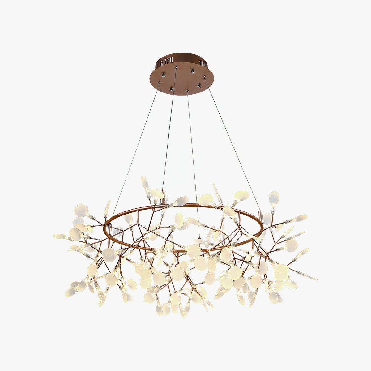 Dore lámpara de araña Firefly Branch LED