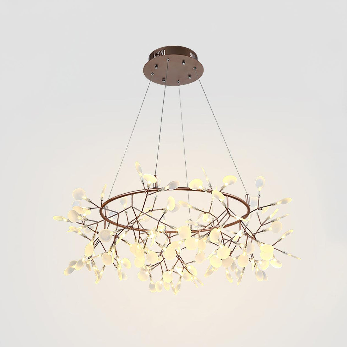 Dore lámpara de araña Firefly Branch LED