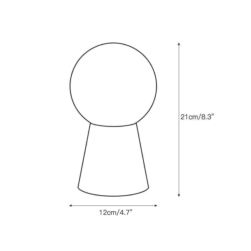 Elaeia lámpara de mesa