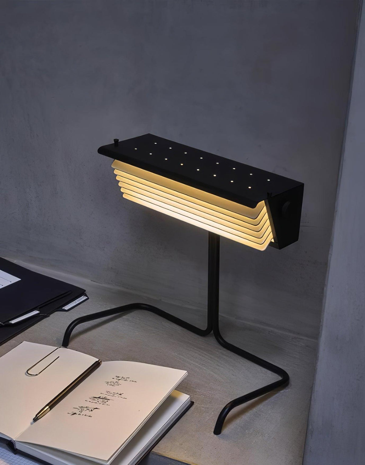 Sysilil lámpara de mesa minimalista para escritorio