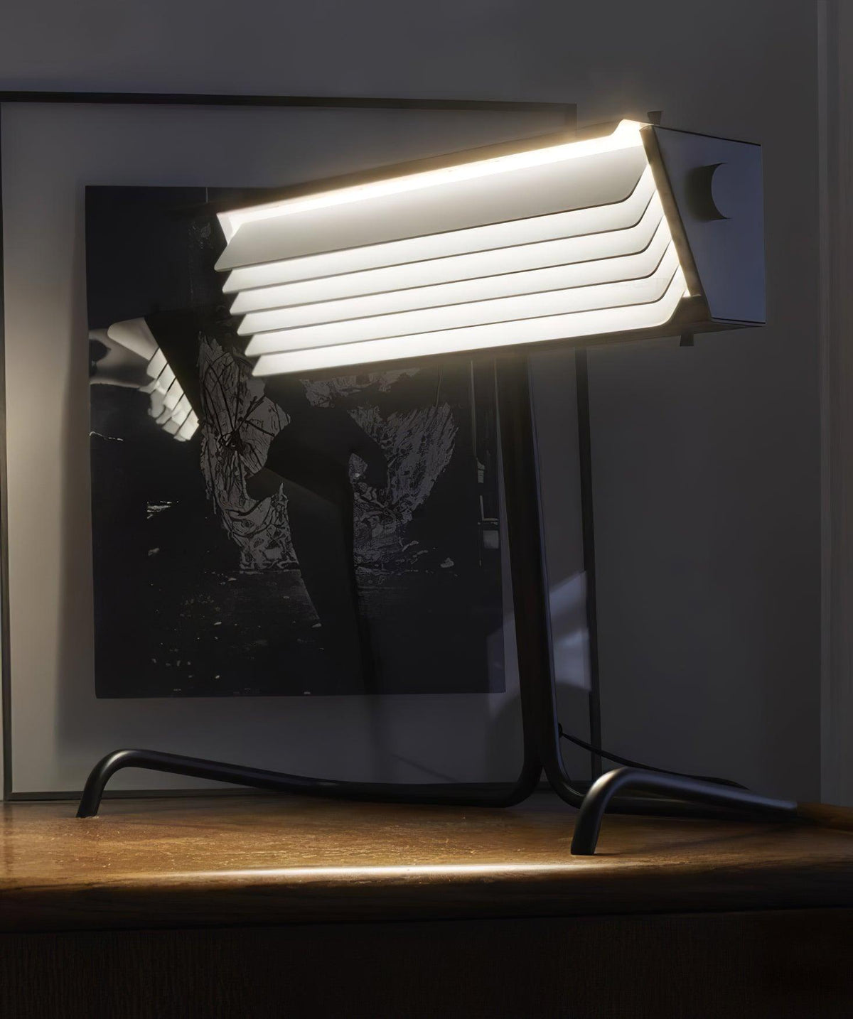 Sysilil lámpara de mesa minimalista para escritorio