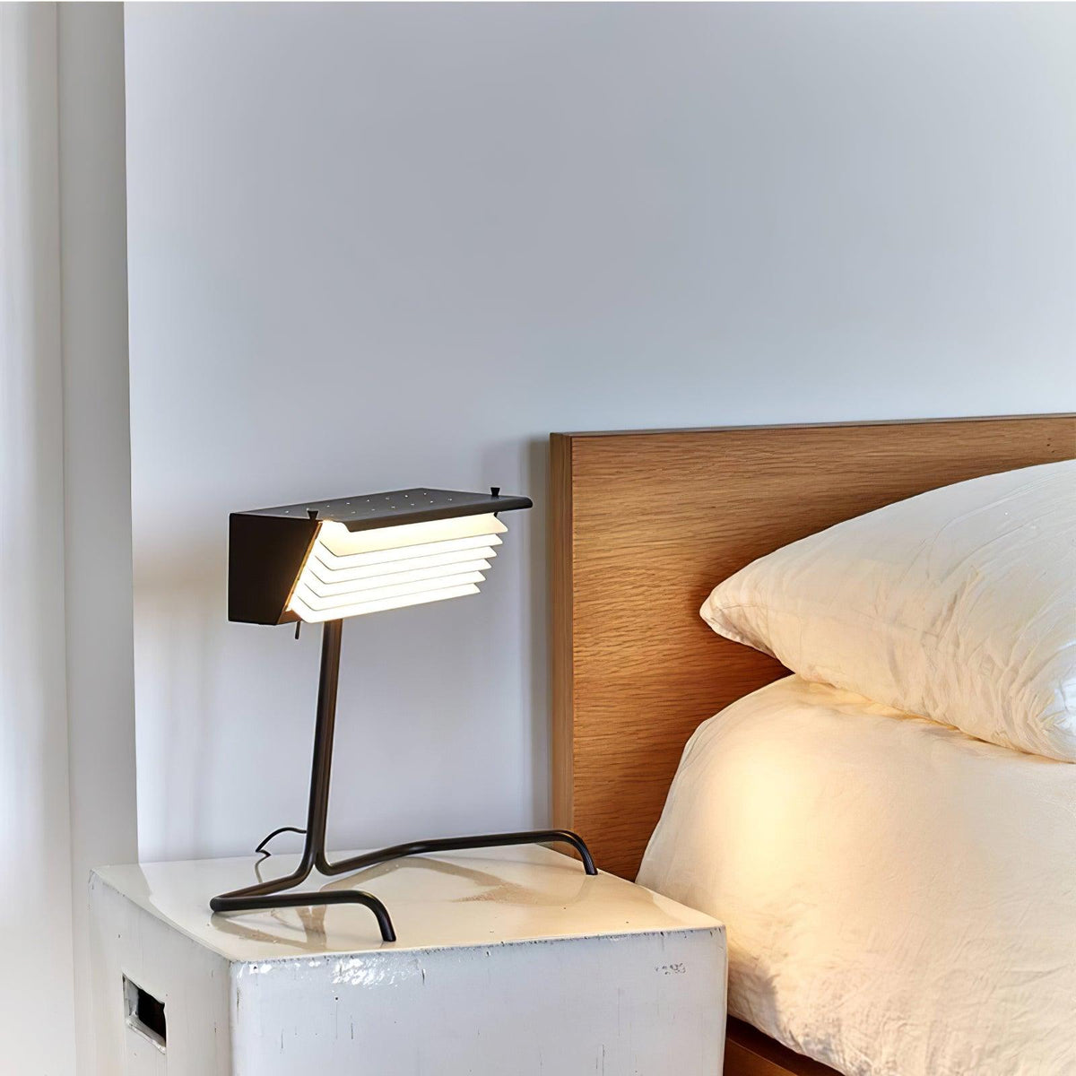 Sysilil lámpara de mesa minimalista para escritorio