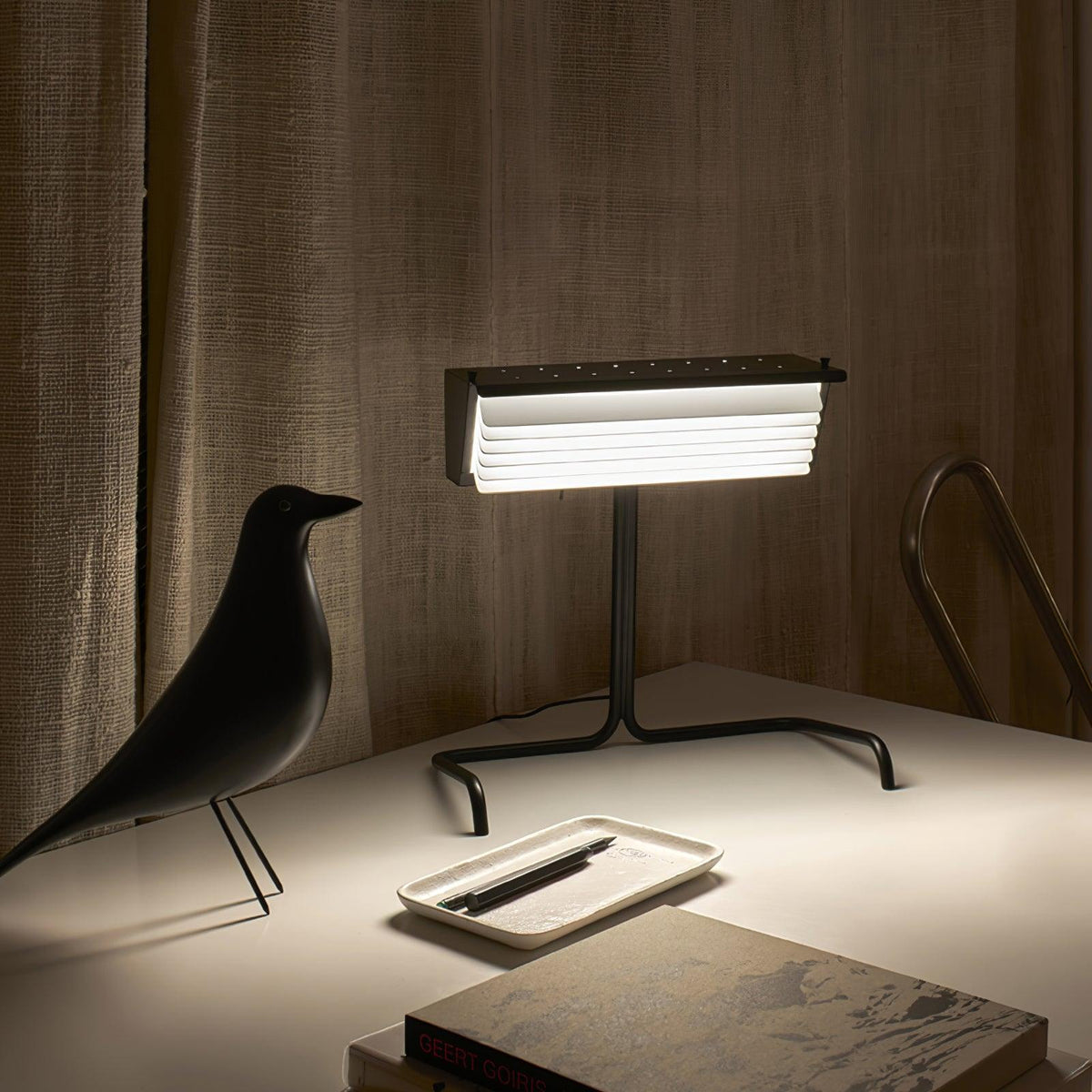 Sysilil lámpara de mesa minimalista para escritorio