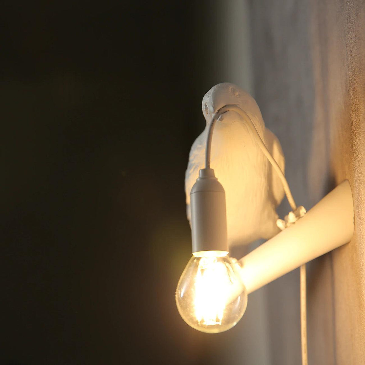 Tirixel aplique de pared de resina whimsical